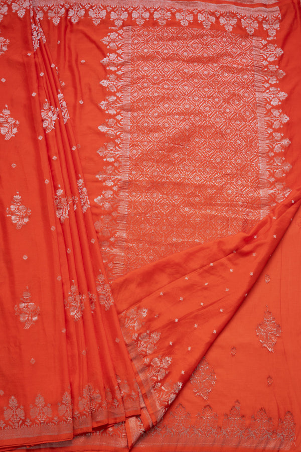 Day 1 Banarasi Chiffon Silk Saree-PA42367