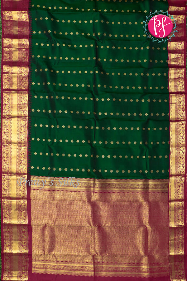 Pure Kanchipuram Silk Saree-PF75892