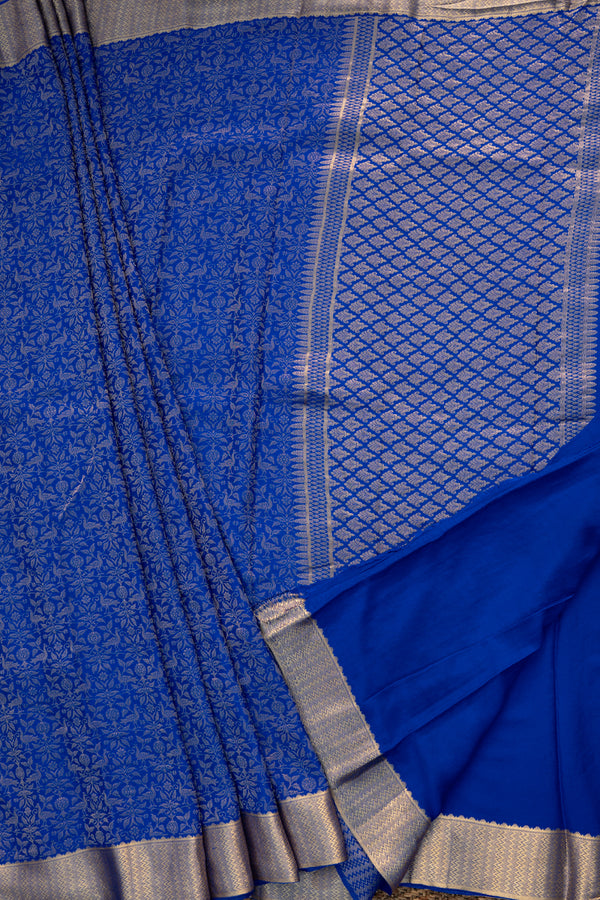 Day 4 Khaddi Banarasi Crepe Silk Saree-PA03101