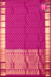 Pure Kanchipuram Silk Saree-Mejentapink-PA27609
