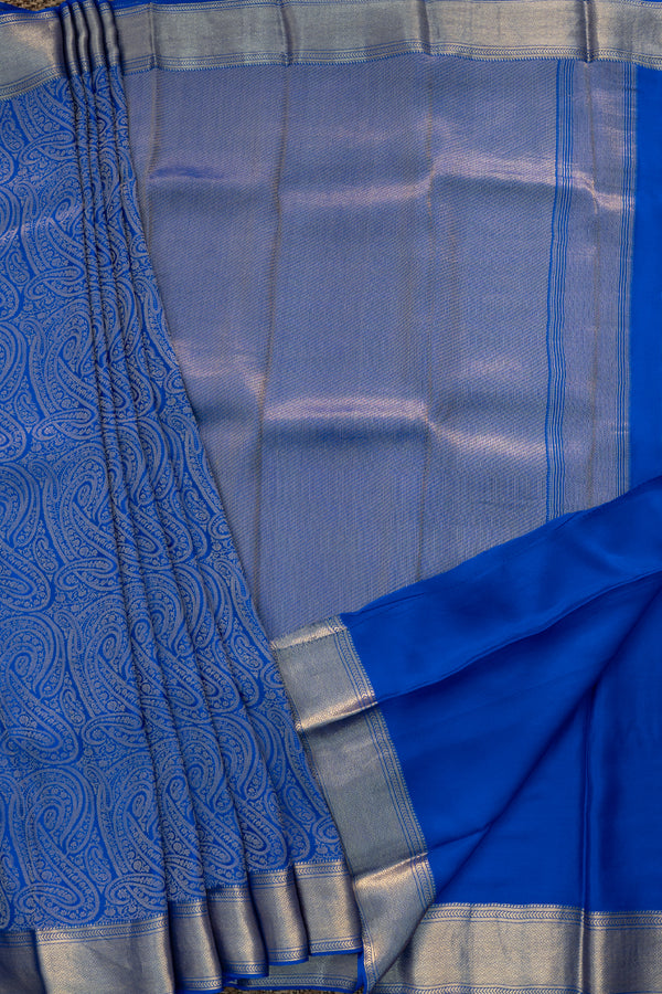 Day 4 Pure Designer Mysore Crepe Silk Saree-PA20203