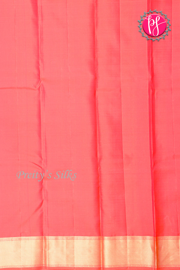Pure Kanchipuram Silk Saree-Kankambara-PA27256