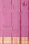 Half Pure Kanchipuram Silk Saree-Berryred And Mauvepink-PA35213