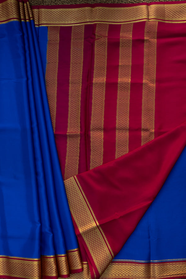 Day 4 Pure Mysore Crepe Silk Saree-PA22385