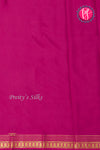 Pure Mysore Crepe Silk Saree-Rani pink-PA21845