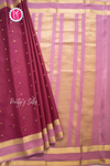 Pure Mysore Crepe Silk Saree-Deepmejentapink And Onionpink- PA56208