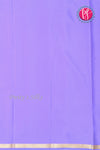 Pure Mysore Crepe Silk Saree (With singlechecks)- Lavender-PA10730