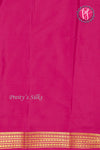 Pure Mysore Crepe Silk Saree -Deeppurple And Pink-PF82887