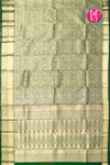 Brocade Kanchipuram Silk Saree-bottle Green-PA04496