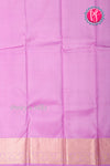 Pure Brocade Kanchipuram Silk Saree-Pastelpink-PA24533