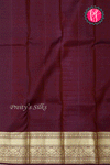 Pure Kanchipuram Silk Saree-Rustorange-PA39422
