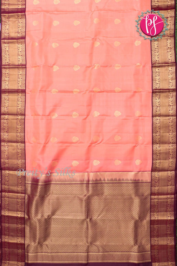 Pure Kanchipuram Silk Saree-PF81276