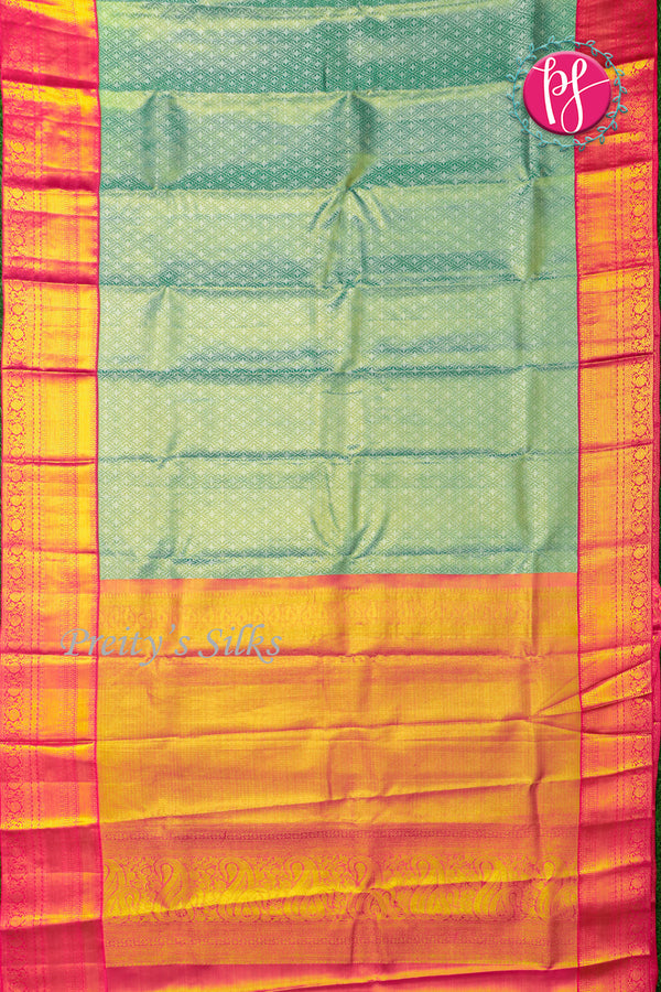Pure Kanchipuram Silk Saree-PF55484