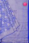 Pure Brocade Designer Crepe Silk Saree-Royalblue-PA35819