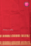 Half Pure Kanchipuram Silk Saree-Pale lavender And Red-PA25919