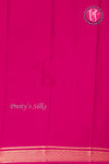 Pure Mysore Crepe Silk Saree -Pink-PA84140