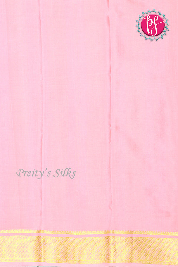 Pure Mysore Crepe Silk Saree -PF80208
