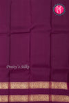Half Pure Kanchipuram Silk Saree-Rustorange And Deep wine-PA25919