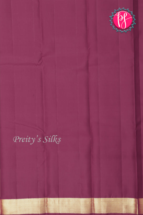 Pure Kanchipuram Silk Saree-Green And Mejentapink-PA27247