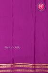 Pure Mysore Crepe Silk Saree -Lightpink And Mejentapink-PF86103