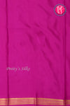 Pure Mysore Crepe Silk Saree-Peachishpink And Pink-PA22237