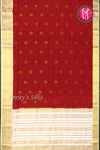 Pure Mysore Crepe Silk Saree-PF77383