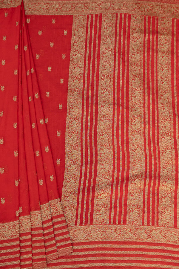 Day 3 Semi Banarasi Georgette Silk Saree-PA51314