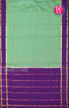 Pure Mysore Crepe Silk Saree With Contrast Bentex Border-PF39162