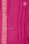 PURE KADDI BANARASI GEORGETTE SILK SAREE-Mejentapink-PA23833