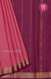 Pure Mysore Crepe Silk saree-PF37969