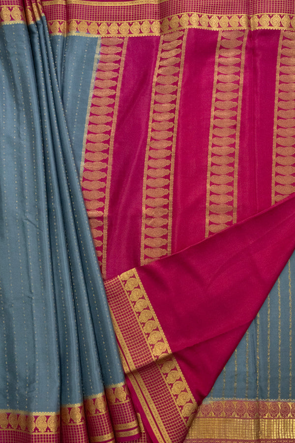Day 7 Pure Mysore Crepe Silk Saree-PA15804