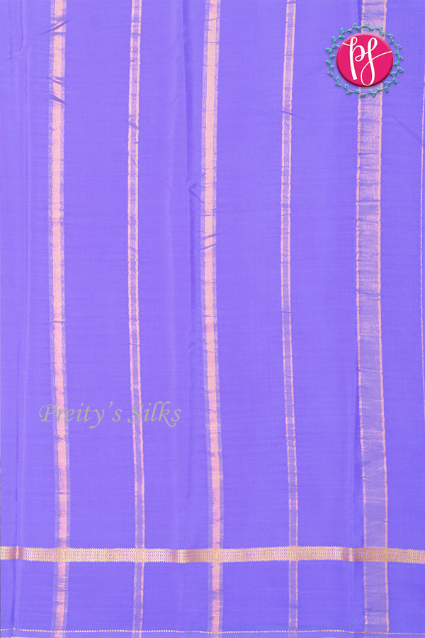 Pure Mysore Crepe Silk Saree-Lavender-PA19482