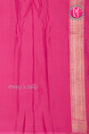 PURE KADDI BANARASI GEORGETTE SILK SAREE-Pink-PA23860