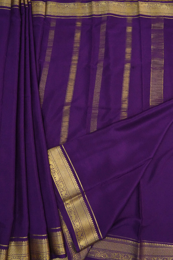 Day 8 Pure Mysore Crepe Silk Saree-PA20848