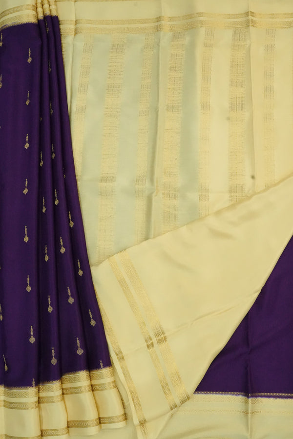 Day 8 Pure Mysore Crepe Silk Saree-PA80267