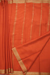 Pure Mysore Crepe Silk Saree-PA85007