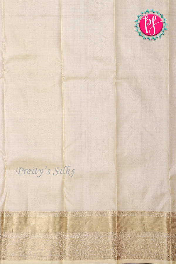 Pure Brocade Kanchipuram Silk Saree-PA24536
