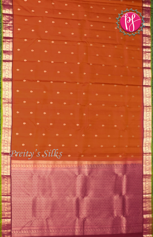 Pure Kanchipuram Silk Saree-PF68623