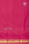 Pure Mysore Crepe Silk Saree-Muted Clay And Pink And skyblue-PA86236