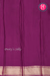 PURE KADDI BANARASI GEORGETTE SILK SAREE-Wine-PA23868