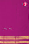 Pure Mysore Crepe Silk Saree-Pastel Green And Pink-PA19929
