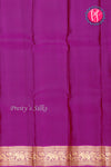 Half Pure Kanchipuram Silk Saree-Mustardyellow And Pink-PA25013