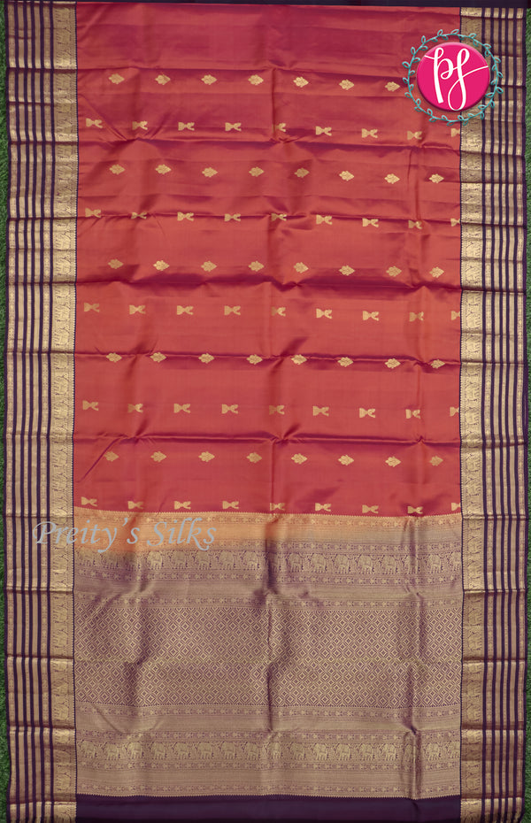 Pure Kanchipuram Silk Saree-PF47955