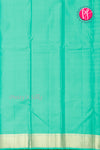Pure Kanchipuram Silk Saree-Seagreen-PA34518
