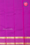 Half Pure Kanchipuram Silk Saree-Mustardyellow And Purple-PA24764