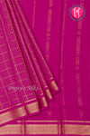 Pure Mysore Crepe Silk Saree-Mejentapink-PA26341