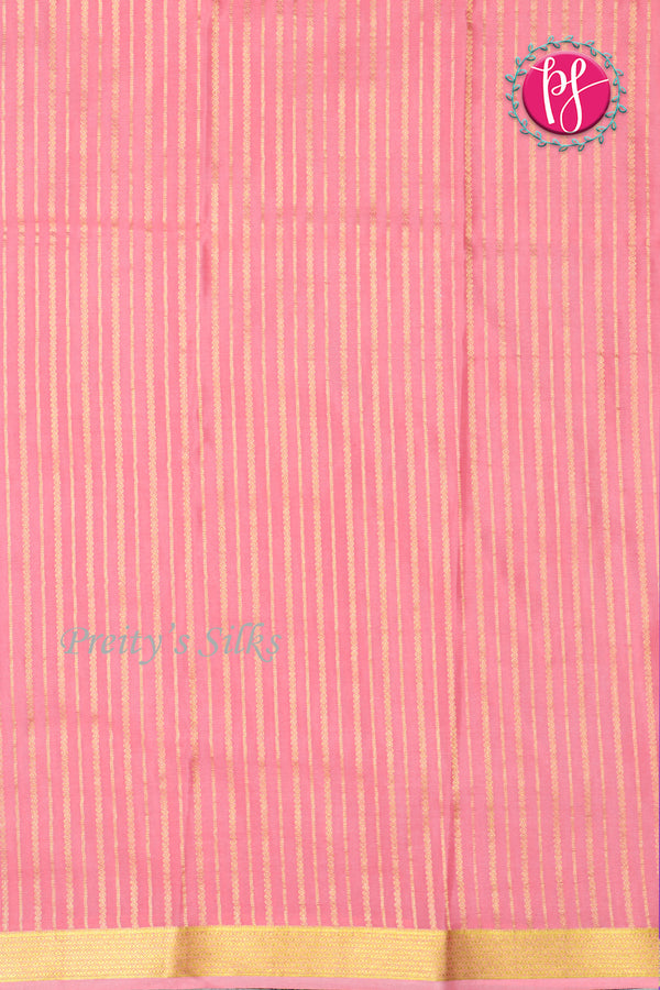 Pure Mysore Crepe Silk Saree -PF77442