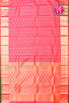 Pure Kanchipuram Silk Saree-Watermelon Pink-PA27609