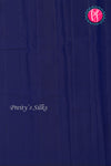 Pure Kanchipuram Silk Saree-Navyblue-PA2726753