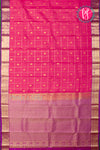 Pure Kanchipuram Silk Saree-Kankambara Pink And Purple-PA23588